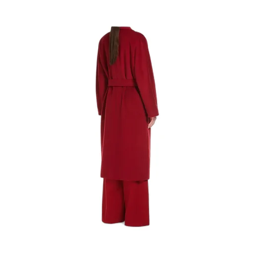 Double-Breasted Belted Coat