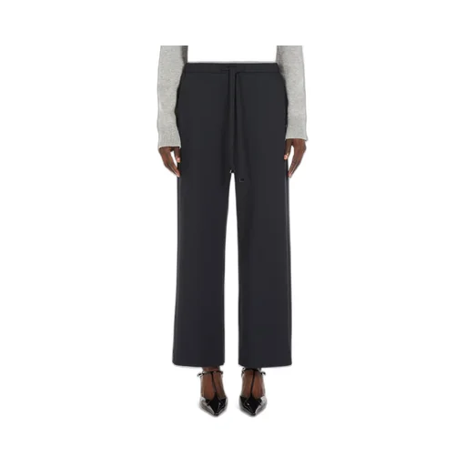 Argenta Drawstring Wide Leg Trousers