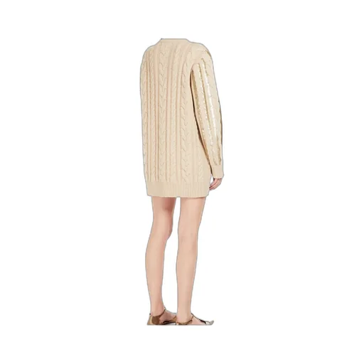 Short Wool And Cashmere Dress