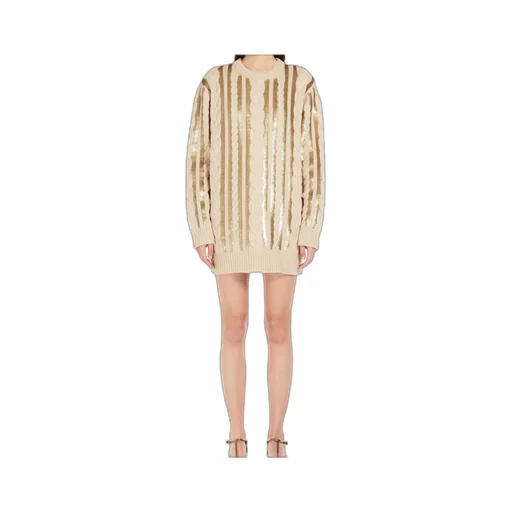 Short Wool And Cashmere Dress
