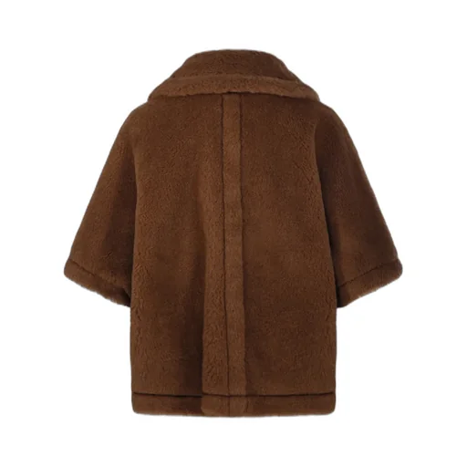 Collared Short-Sleeved Coat