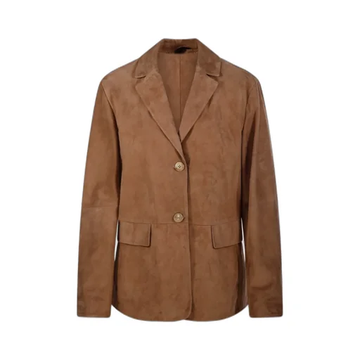 Single-Breasted Long-Sleeved Jacket