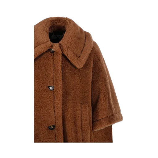 Collared Short-Sleeved Coat