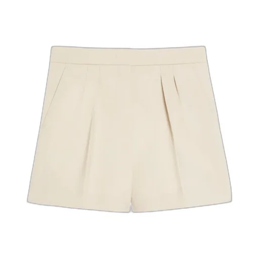 Wool Canvas Shorts