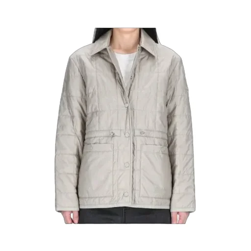 Buttoned Quilted Jacket