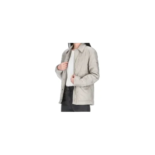 Buttoned Quilted Jacket