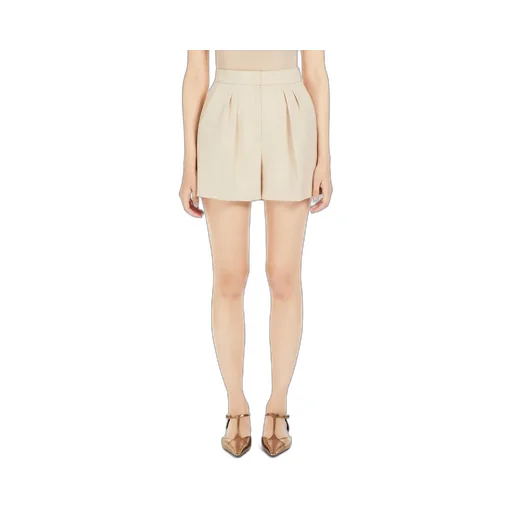 Wool Canvas Shorts