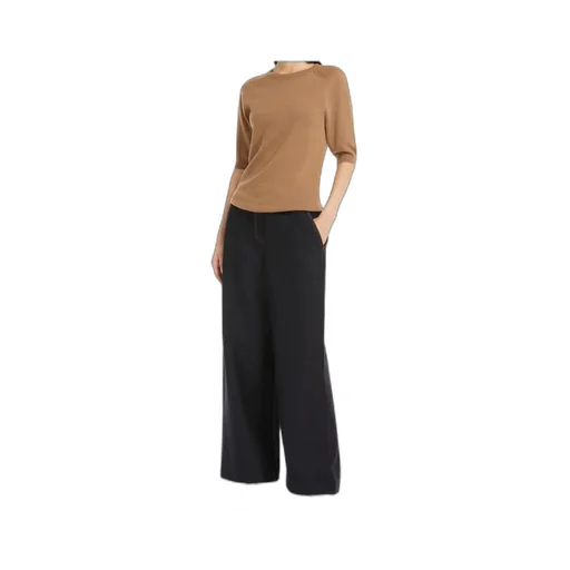 Wide-Leg Casual Pants