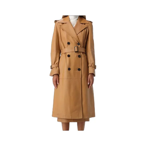 Long-Sleeved Trench Coat