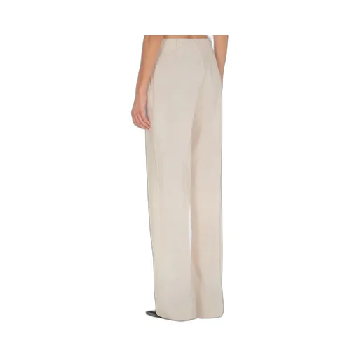 Pleat Detailed Straight Leg Pants
