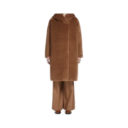 The Cube Buttoned Long-Sleeved Reversible Coat