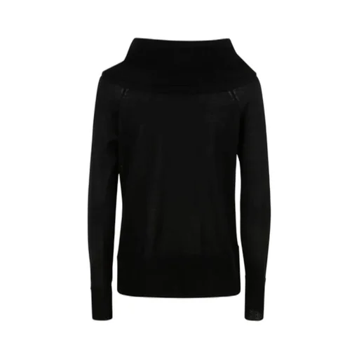 Wool Strapless Sweater