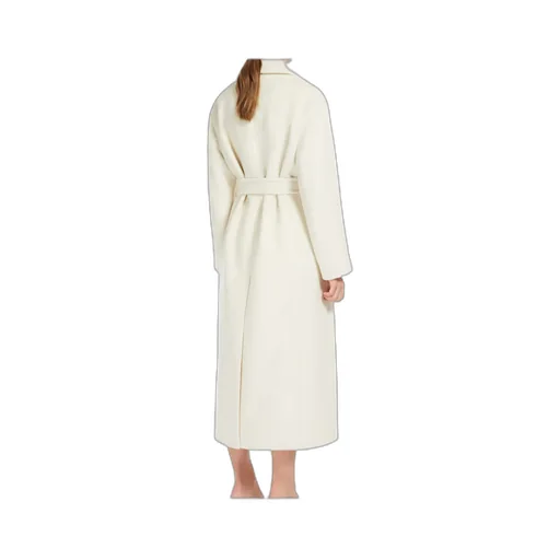 Belted Long-Sleeved Coat
