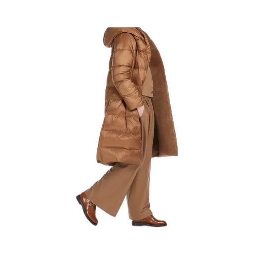 The Cube Buttoned Long-Sleeved Reversible Coat