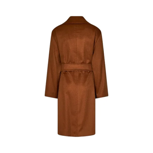 Belted Long-Sleeved Coat