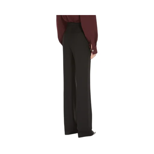 Pianoforte Pleated Straight Leg Trousers