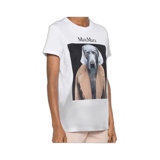T-Shirt With Dog Print