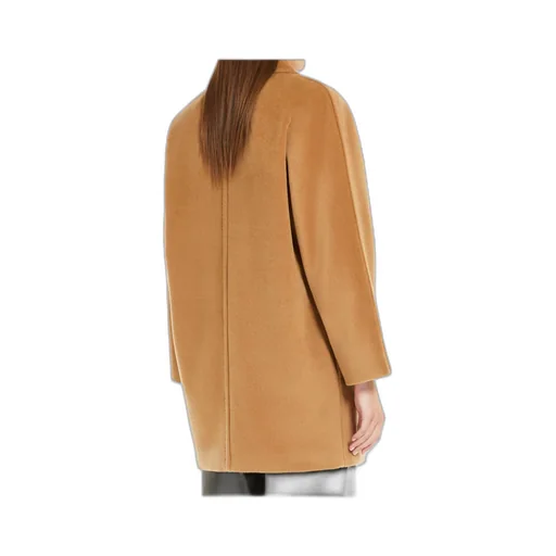 Molo Double-Breasted Long-Sleeved Coat