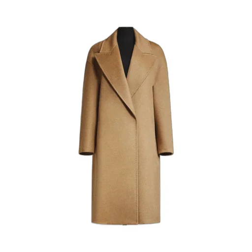 Valle Straight Hem Belted Coat