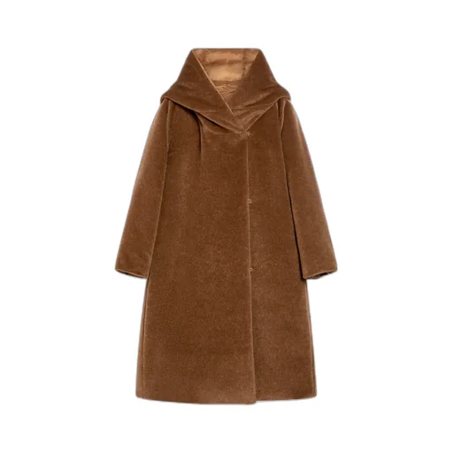 The Cube Buttoned Long-Sleeved Reversible Coat