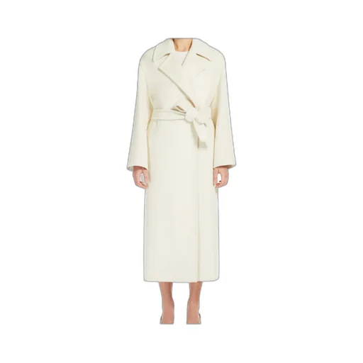 Belted Long-Sleeved Coat