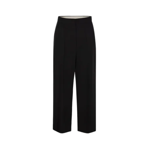 High Waist Wide Leg Trousers