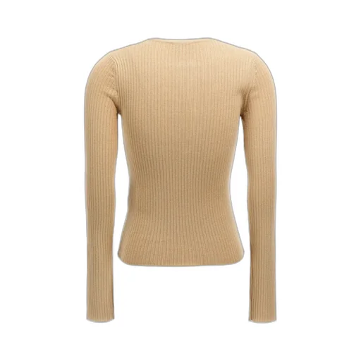 V-Neck Long-Sleeved Sweater