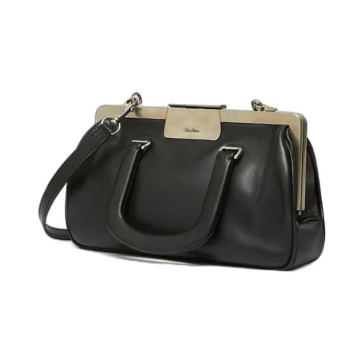 Logo Detailed Top Handle Bag