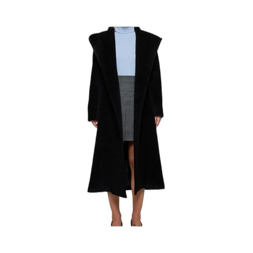 Belted Long-Sleeved Coat