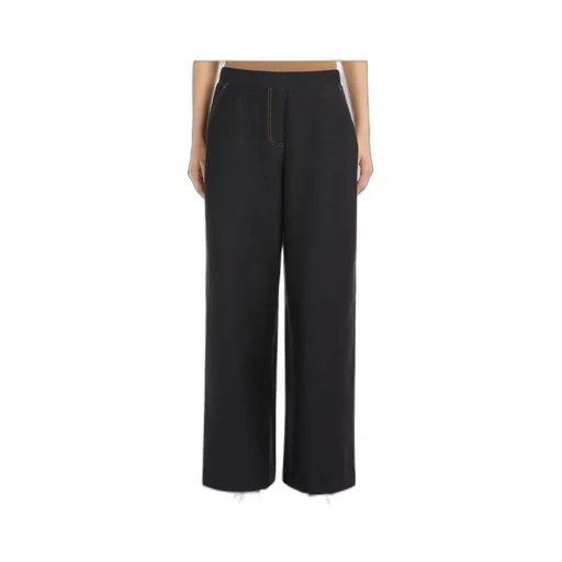 Wide-Leg Casual Pants