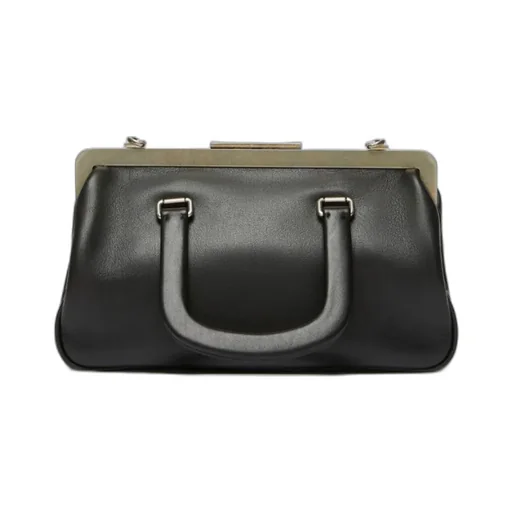 Logo Detailed Top Handle Bag