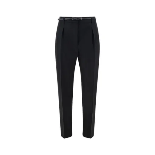 Belted High Waist Trousers