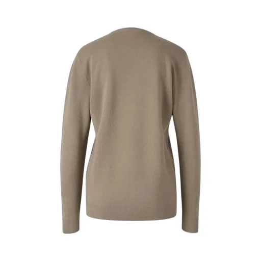 V-Neck Long-Sleeved Jumper