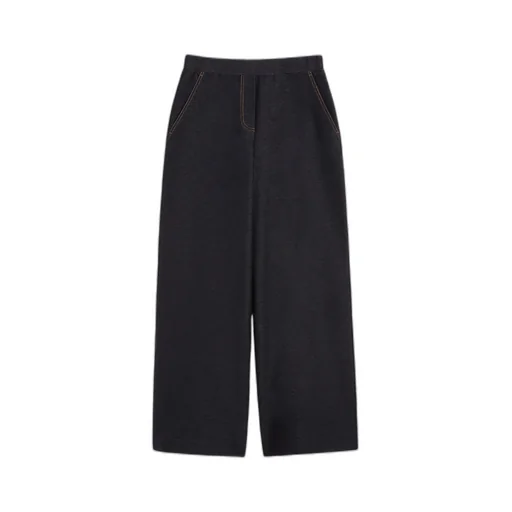 Wide-Leg Casual Pants