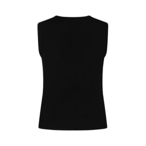 Crewneck Sleeveless Top