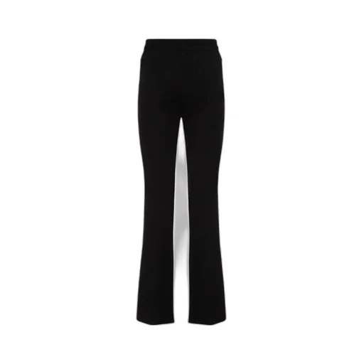 Button Detailed Flared Trousers