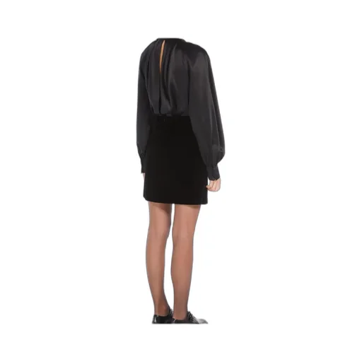 Twist Detailed Long-Sleeved Dress