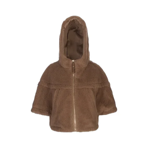Zip-Up Half-Sleeved Poncho