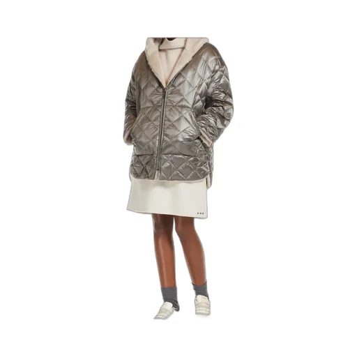 The Cube Zip-Up Long-Sleeved Reversible Coat