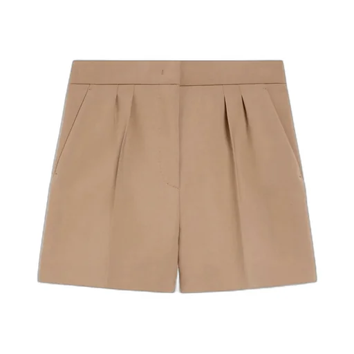 Giugno Pleat Detailed Shorts
