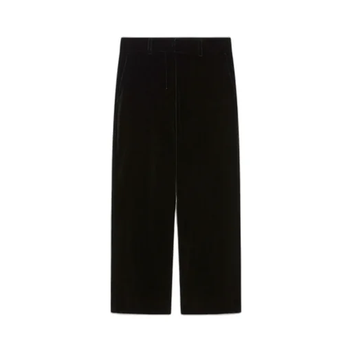 Wide Leg Cropped Trousers