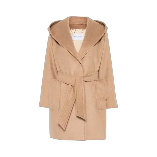 Long-Sleeved Coat With Hood