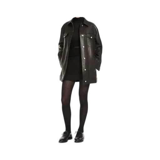 Collared Button-Up Jacket