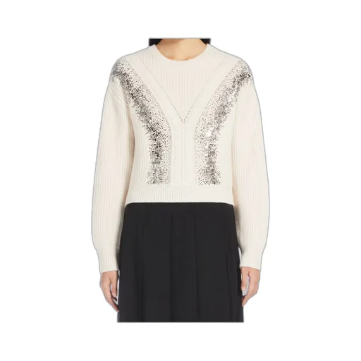 Long-Sleeved Wool Sweater