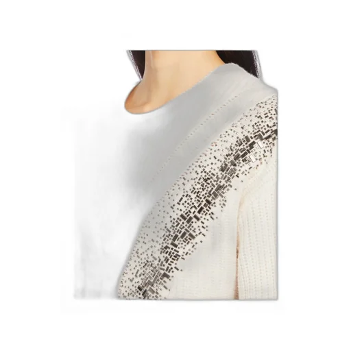 Long-Sleeved Wool Sweater