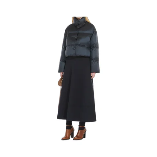Long-Sleeved Down Jacket