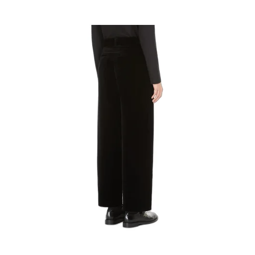 Wide Leg Cropped Trousers