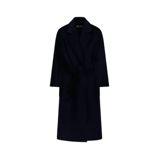 Belted Long-Sleeved Coat