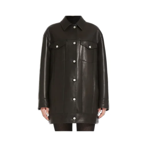 Collared Button-Up Jacket
