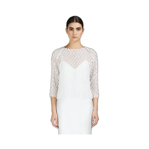 Embroidery Lace Top